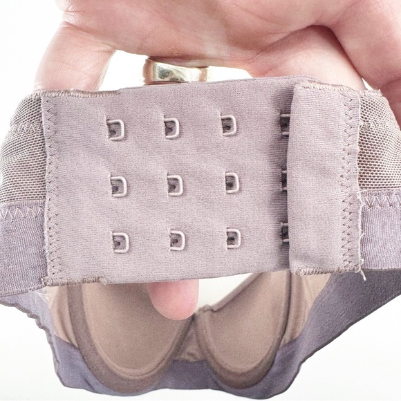 ✅ SOMA LIGHTEST LIFT SMOOTH DEMI DARK MAUVE SIZE 36DD UNDERWIRE - Picture 2 of 4